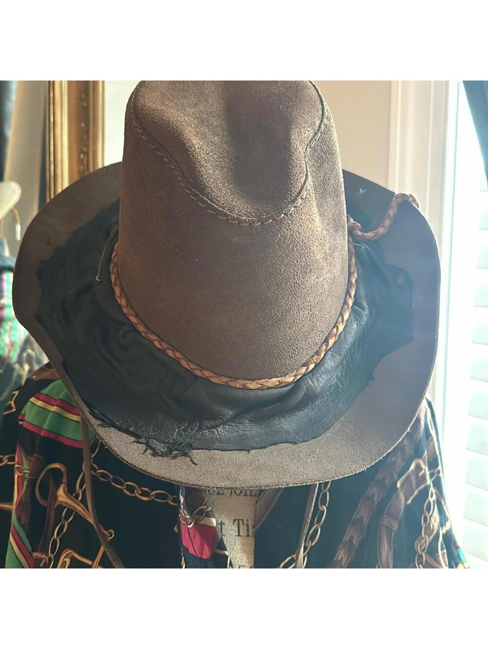 Duke Brown felt cowboy hat by Head 'n Home